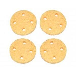 Vakuumsvamp, rund, 4 pakk Vacuum sponge, round, 4-pack