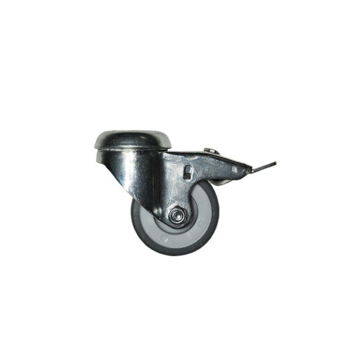 Wheels for stool Fisken stool brakes